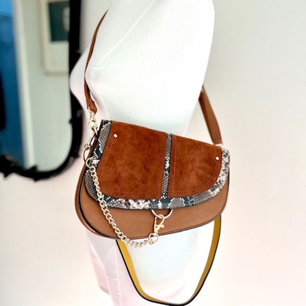 Call It Spring Brown  Phoenix Crossbody Bag